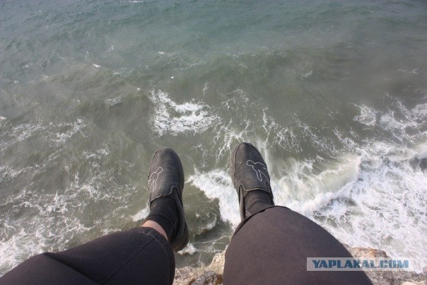 Мыс Тарханкут - самая западная точка Крыма.