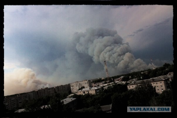 Московская область в огне