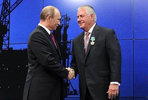 Пародия на Путина и Трампа