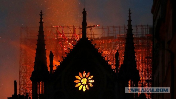 ⚡️В Соборе Парижской Богоматери произошёл пожар - AFP