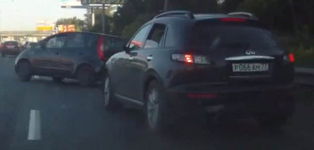 И даже не остановился!