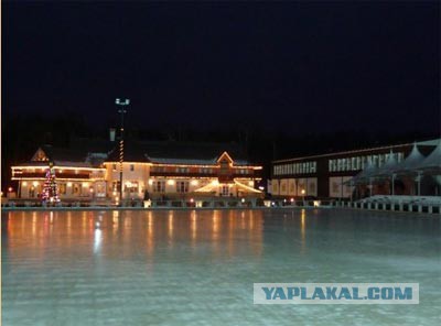 Давка на главном катке страны