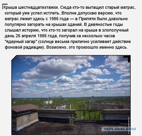 Мародёрство в зоне отчуждения Чернобыльской АЭС