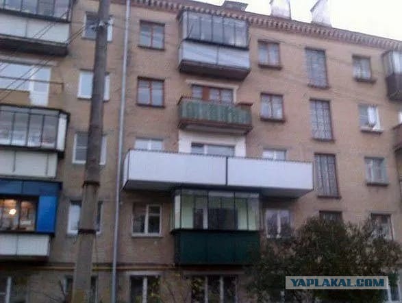 Балконы бывают разные