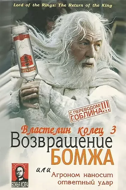 Властелин колец возвращение бомжа 3. Властелин колец перевод гоблина. Фильм возвращение бомжа в гоблинском переводе. Вигго мортенсен арагорн. Властелин колец возвращение бомжа гоблин.