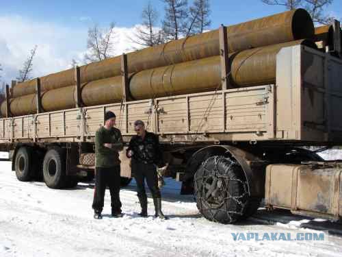 Зимники Якутии и Иркутской области. Весна 2011 года