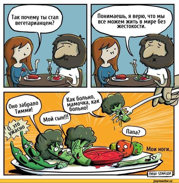 Веганы ворвались в ресторан и испортили аппетит любителям стейков