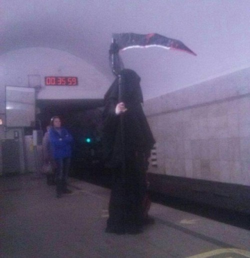 Свежая порция модников из российского метрополитена