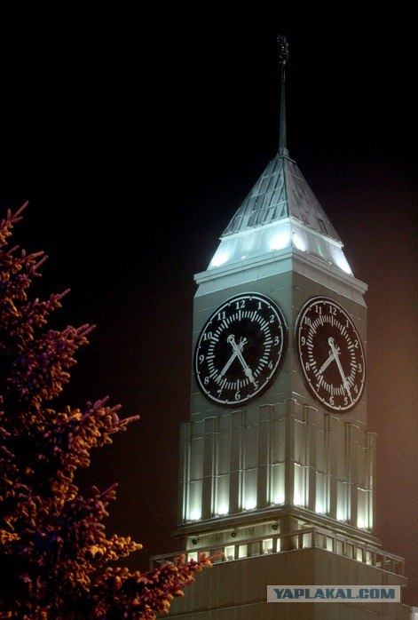 Часы в наших городах