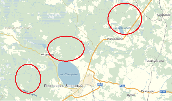Карта осадков переславль залесский в реальном