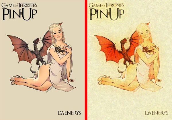 "Игра престолов" в стиле pin-up