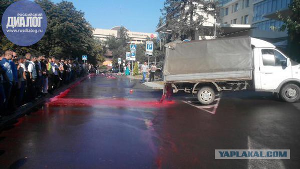 Донецк, митинг перед штабом ОБСЕ