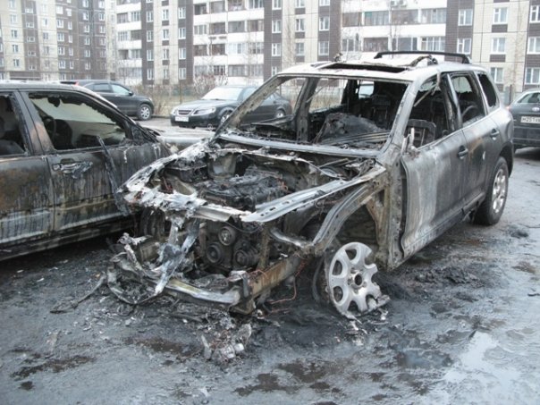 Вот что случается от попадания ракеты ГРАД