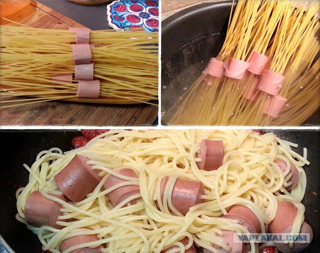 Интересные решения с сосисками.