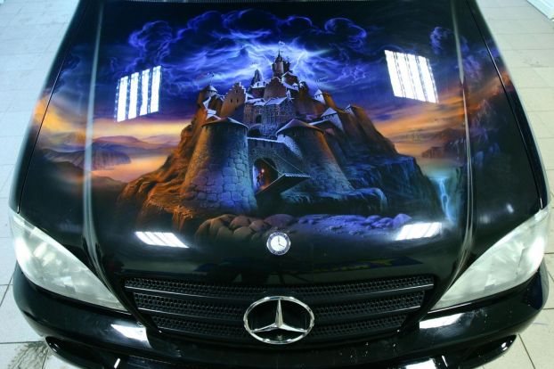 Аэрография автомобиля