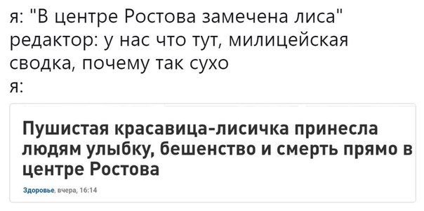 Пушистая красавица-лисичка принесла людям улыбку, бешенство и смерть прямо в центре Ростова