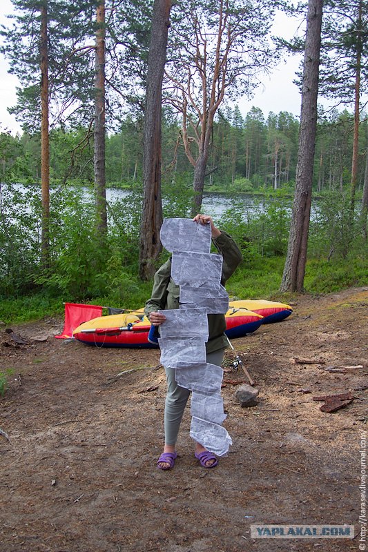 Водный поход по Карелии