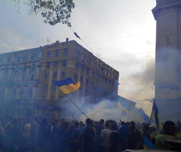 Срочно! В Харькове столкновения