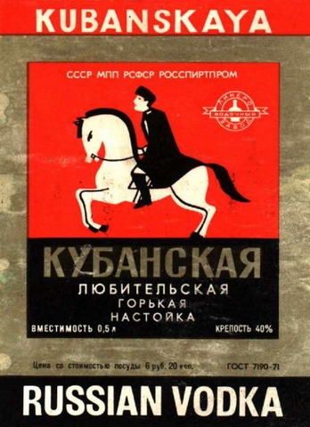 Этикетки СССР