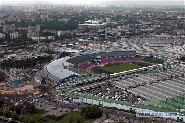 Москва с высоты птичьего полета (77 фото)
