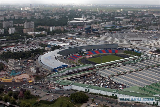 Москва с высоты птичьего полета (77 фото)