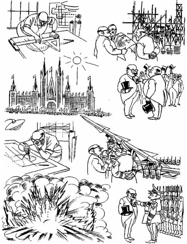 День в истории. 15 нестареющих карикатур Бидструпа