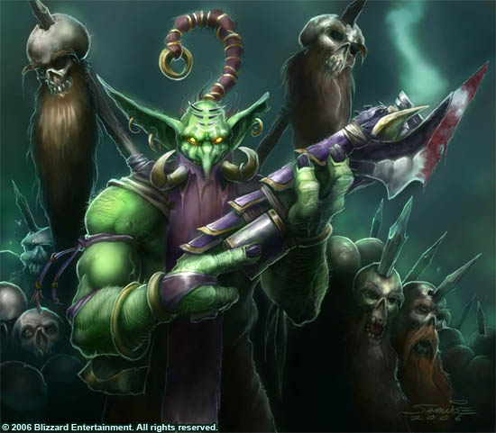 Работы художников Blizzard