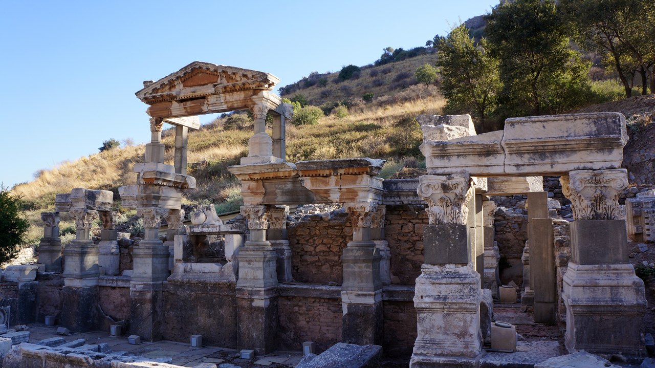 Библиотека цельса в турции. Цивилизация анатолия. Учхисар. Ликийские гробницы дальян. По следам великих цивилизаций.