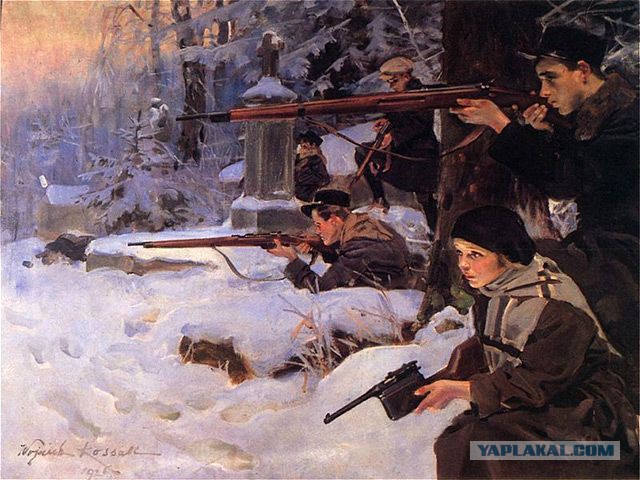 История России в картинах польских художников...