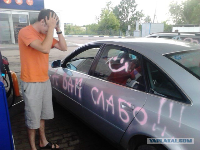 Надписи на авто