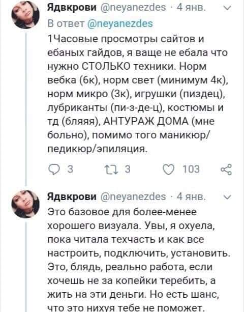 Работа моделью "секс по вебкамере". Откровение