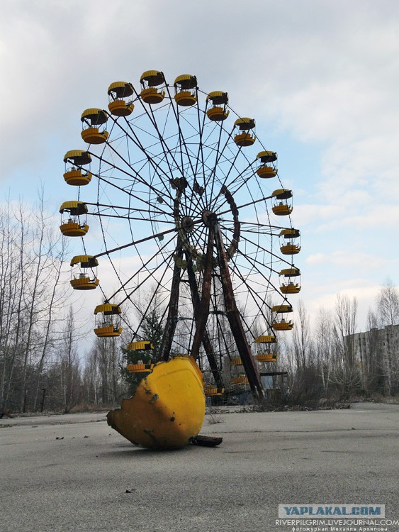 Жизнь Припяти в период с 1986 по 1997 годы