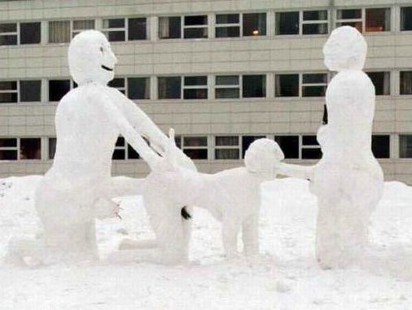 Сезон снеговиков в разгаре!