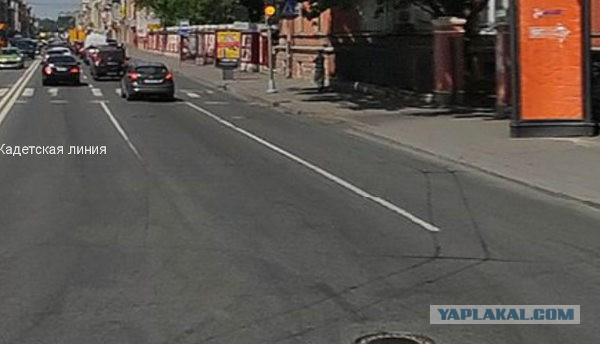 Камаз vs велосипедистка