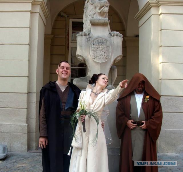 Свадьба в стиле Звездных Войн