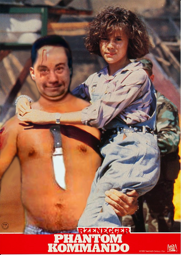 Фотожаба "Грозный пузан"