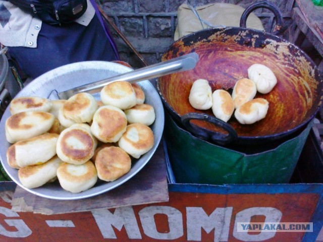 Тесто и мясо