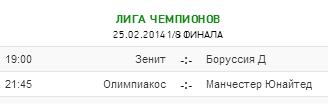 Champions League Сезон 2013/2014 Часть 2