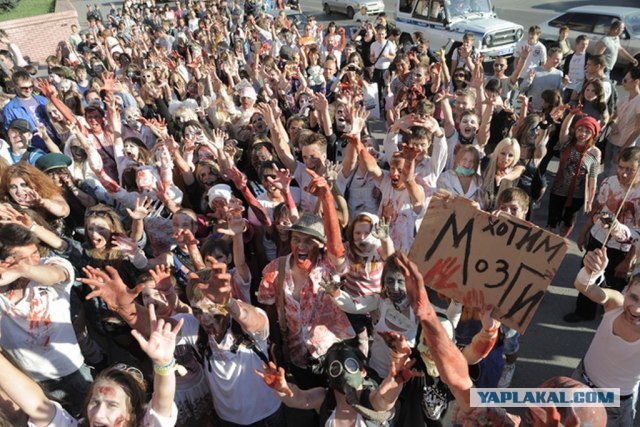 Парад Зомби-2012. Пермь