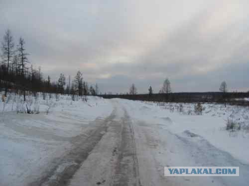 Зимники Якутии и Иркутской области. Весна 2011 года