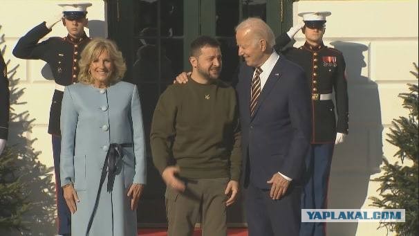 Президент Украины Владимир Зеленский прилетел в США