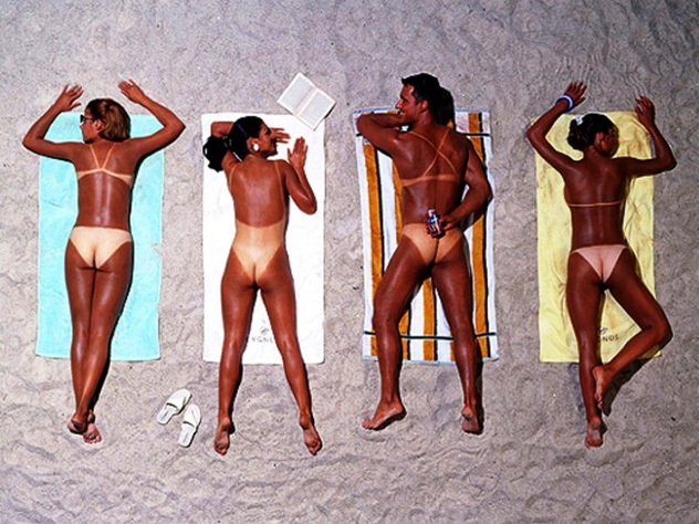 Люди, переборщившие с загаром