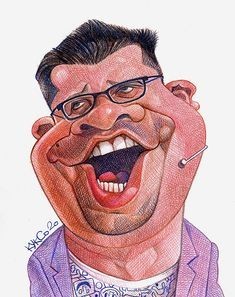 Звёзды экрана в шаржах Константина Куксо.