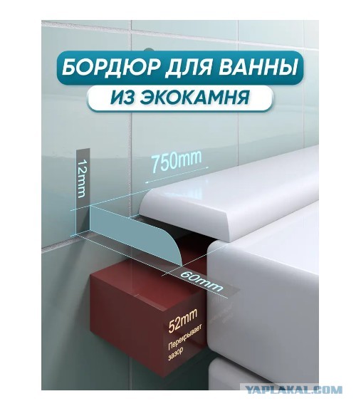 Чем расстояние между стеной и ванной заделать?