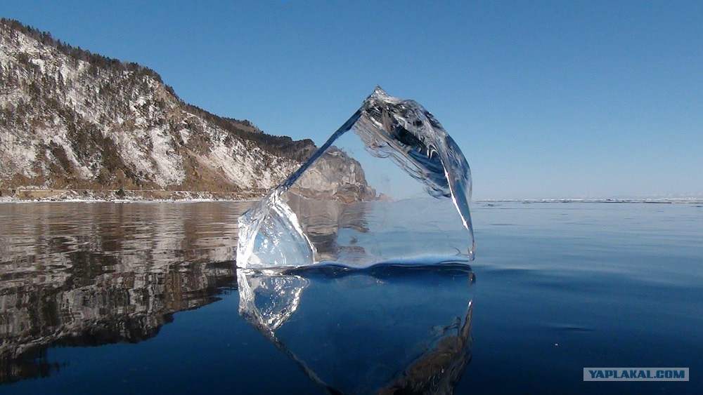 В воду лед делаем. Лед как зеркало. Кусочек льдины. Шапка льда как иначе называется.