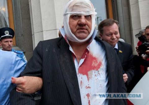 Драка депутатов в Верховной Раде Украины