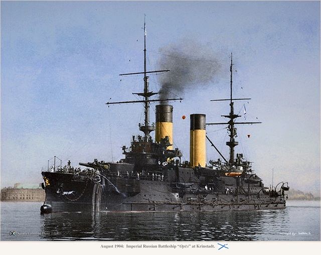Выход в поход 2-й Тихоокеанской эскадры. 1904 год
