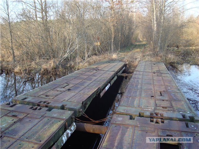 Временный мост через Иордан