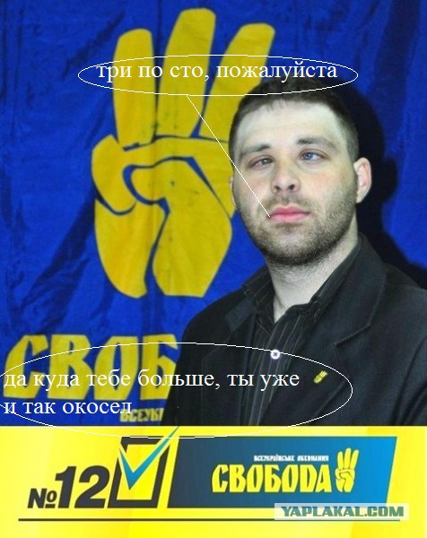 Кандидат...от  "Свободы"