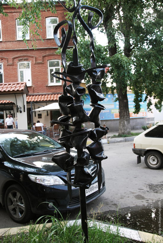 Жаренная свининка, на мангале.